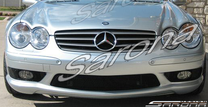 Custom Mercedes SL  Convertible Front Bumper (2003 - 2008) - $650.00 (Part #MB-090-FB)